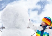 冰雪之城堆雪人（冰天雪地中的欢乐时光）