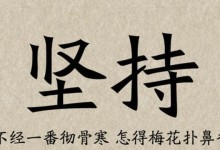 坚持不懈，终会成功（一个人的奋斗与成长）