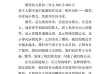 笑容给我力量（小小的美好改变一切）